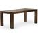 Plank+Beam Modern Walnut Wirebrush Dining Table 72x36.8"