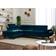 Lisa Design Nairobi Teal Sofa 249cm 5-Sitzer