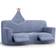 Paulato Microfibra Loose Sofa Cover Blue (215.9x101.6cm)