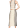 H&M Ribbed Pencil Skirt - Light Beige/Ombre