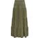 Only Maxi Skirt with Frills - Green/Kalamata