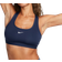 Nike Swoosh Light Support Women's Non-Padded Sports Bra - Midnight Navy/White