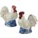 Certified International Gilded Rooster 3D Pepper Mill, Salt Mill 2 4.5"