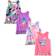 The Children's Place Girl's Tropical Fringe Tank Top 4-pack - In The Pink