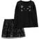 Carter's Kid's Halloween Cat Tee & Tulle Skirt Set 2-pack - Black