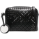 Emporio Armani Perforated Design Cross Body Bag - Black