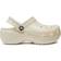 Crocs Classic Platform Glitter Clog - Chalk