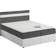 Box spring white/grey Boxspringbett 180x200cm