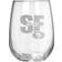 San Francisco 49ers The Vino Wine Glass 17fl oz