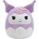 Squishmallows Sanrio Kuromi Purple Hood 8"