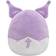 Squishmallows Sanrio Kuromi Purple Hood 8"