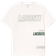 Lacoste Men's Contrast Branded Lounge T-Shirt - White