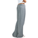H&M Women's Wide Tailored Trouser - Gray Mottled