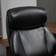 Vinsetto Big and Tall Executive Black Office Chair 48"