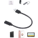 Nördic C-OTG6 480Mbps USB A - USB C M-F 0.5m