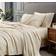 Bibb Home Bamboo Viscose Bed Sheet Beige (259.1x228.6cm)