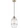 Innovations Lighting Vaz Antique Brass/Clear Pendant Lamp 8"