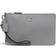 Coach Small Wristlet - Silver/Grey Blue