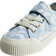 H&M Cotton Canvas Sneakers - Light Blue/Leaves