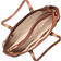 Michael Kors Voyager Medium Color-Block Logo Tote Bag - Camel Luggage