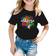 Olympics Little Girl's 2024 ParisGraphic T Shirt Short Sleeve Round Neck For Kids