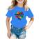 Olympics Little Girl's 2024 ParisGraphic T Shirt Short Sleeve Round Neck For Kids