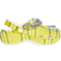 Crocs Zappos x Clueless Exclusive The Cher Classic Platform - Yellow Plaid Perfection/Duh