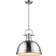 Birch Lane Calico Pewter Pendant Lamp 14"