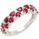 Effy ENY Ring - Silver/Red/Diamonds