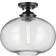 Kichler Avery Black Ceiling Flush Light 15"