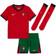 Nike Kid's Portugal 2024 Stadium Home Football Replica 3-Piece Kit