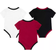 Jordan Baby Jumpman 23 Bodysuits 3-pack - Black/Gym Red/White