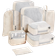 OlarHike 8 Packing Cubes - Cream