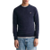 Gant Lambswool Sweater with round Neck - Dark Navy Melange
