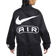 Nike Women's Air Oversized Woven Bomber Jacket - Black/White