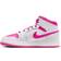 Nike Air Jordan 1 Mid GS - Iris Whisper/White/Fire Pink