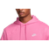 Nike Sportswear Club Fleece Pullover Hoodie - Playful Pink/White