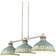 Golden Lighting Kinsley Aged Galvanized Steel Pendant Lamp 10.8"