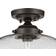 Kichler Avery Black Ceiling Flush Light 15"