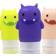 Yumbox Silicone Condiment Squeeze Bottles Funny Monsters 3-pack