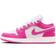 Nike Air Jordan 1 Low GS - Fire Pink/White/Iris Whisper