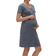 Mamalicious Maternity Nightwear Set Grau/Stormy Weather