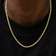 GLD Rope Chain Necklace 4mm - Gold