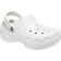 Crocs Classic Platform Lined Clog - White