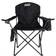 Coleman Portable Camping Chair With 4-Can Cooler Fully Cushioned Seat And Back With Side Pocket and Cup Holder