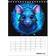 Calvendo Animal Horoscope A5 Portrait Desk Calendar 2025