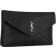 Saint Laurent Cassandre Large Envelope Pouch - Black