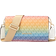 Michael Kors Jet Set Large Rainbow Logo Crossbody Bag - Rainbow