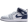 Nike Jordan 1 Mid PS - White/Wolf Grey/Midnight Navy