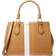 Michael Kors Marilyn Medium Logo Stripe Satchel - Pl Pnut Mlt